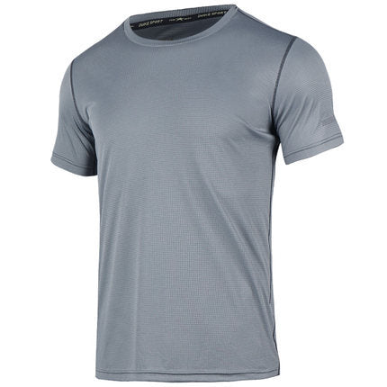 Gym short-sleeved men's loose and quick-drying clothes