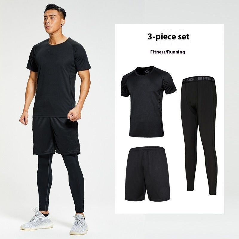 Sports Suit Gym Tights Quick-drying Morning And Night Running Workout Clothes